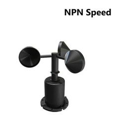 Accurate Data Collection Outdoor Wind Sensor 3 Cup Anemometer For Aquaculture