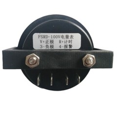 Round LED Digital Battery gauge discharge Indicator hour meter state of charge