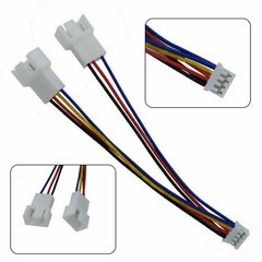 1 X Graphics Card Fan Cable 4pin One Point Two 15 Cm 5G 26AWG Pure Copper Tinned