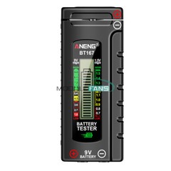 ANENG Digital Universal Battery Tester Checker AA,AAA, 9V,1.5V Button Cell 21700