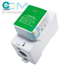 Single Phase Din Rail WIFI Electric Power Meter Energy Wattmeter AC 70-260V 100A
