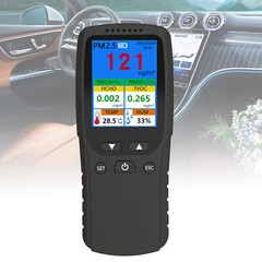 9-in-1 Air Quality Tester Monitor for Formaldehyde PM2.5 AQI TVOC PM10 Analyzer
