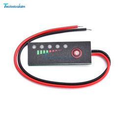 Li-lion Battery Level Indicator Tester Battery Power Percentage Display 1S-6S