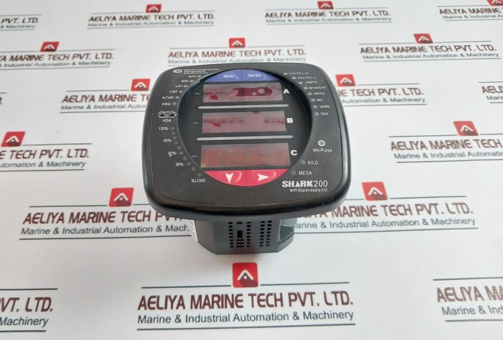 EIG SHARK 200-50-2-V2-D2-INP100S-X Multifunction Power & Energy Meter 50/60HZ