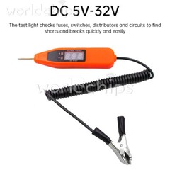 DC5V-32V Digital Electric Voltage Circuit Tester Automotive Test Light Car Truck
