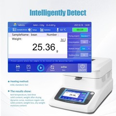Lab Halogen Moisture Analyzer Grains, Granules Electronic Moisture Rapid Tester