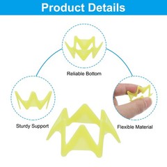 Plastic Golf Seats, 12 Pack 0.8 Inch Golf Simulator Tea Golf Mat Tee Practice…