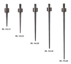 Carbide Needle Point R0.4mm Contact Points for Dial Indicator Depth Gauge Tool