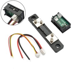 Voltmeter Ammeter Shunt Test Tester Volt Amp Dual Digital Gauge 10/50/100A Set