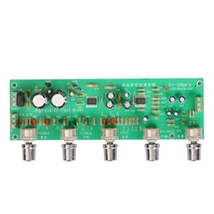 Balanced Audio Preamplifier with Bass Midrange Treble and Channel Adjustment