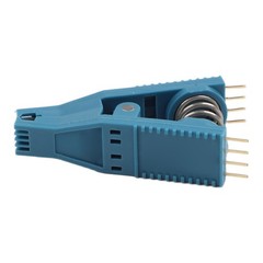 Gold Plated 8 Pin Test Clip Spring Hold for Online Chip Programming Tasks